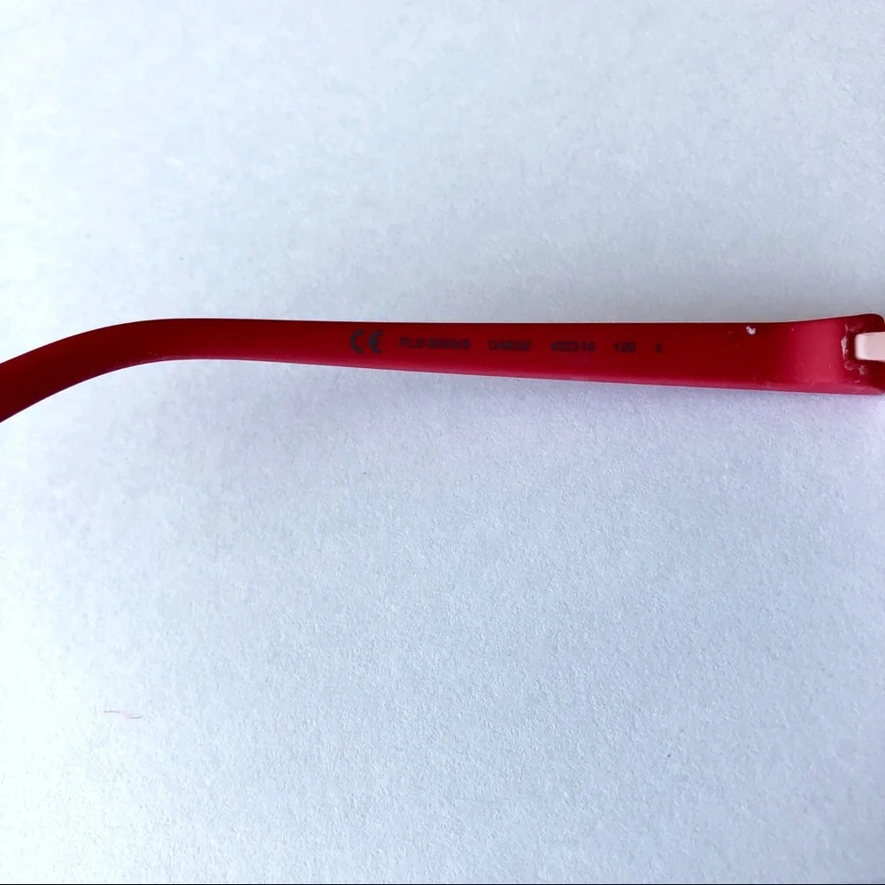 Polaroid Kids Polarized Baby Sunglasses • Two-Tone Pink/Red